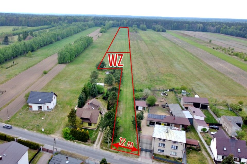 Działka budowlana Cisie