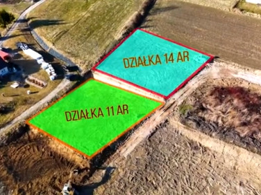 Działka budowlana Koźmice Wielkie