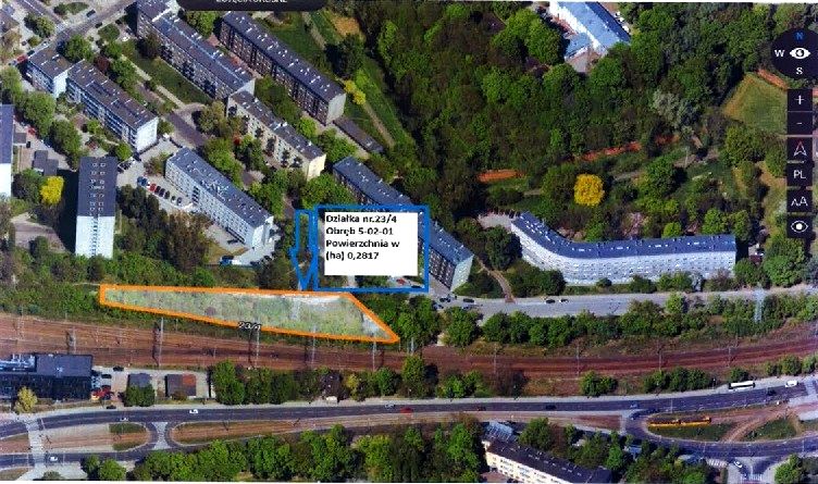 Działka usługowa Warszawa