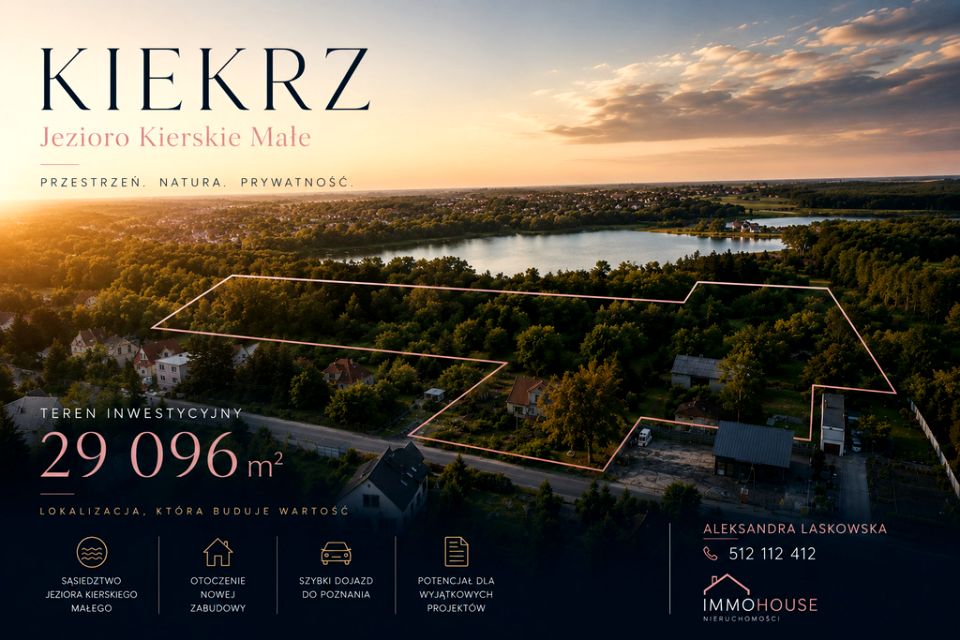 Działka budowlana Kiekrz