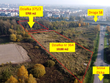 Działka inwestycyjna Białystok