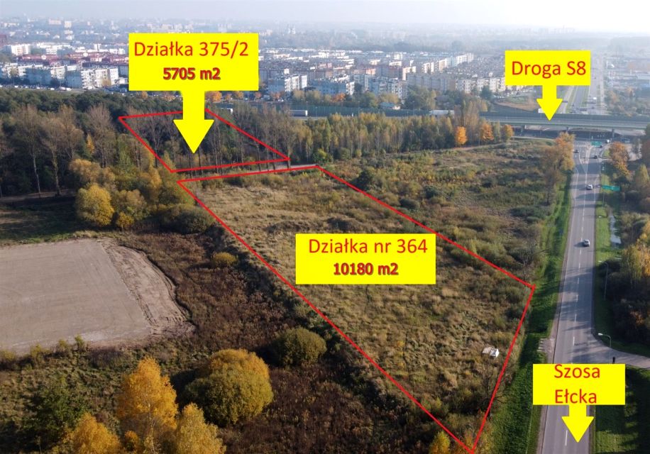 Działka inwestycyjna Białystok