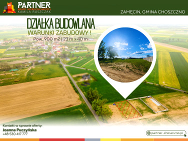 Działka Zamęcin