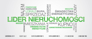BIURO NIERUCHOMOŚCI LIDER
