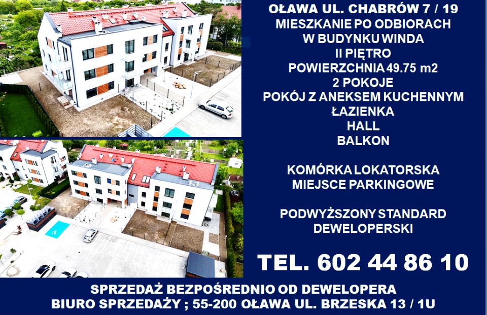 Mieszkanie Oława