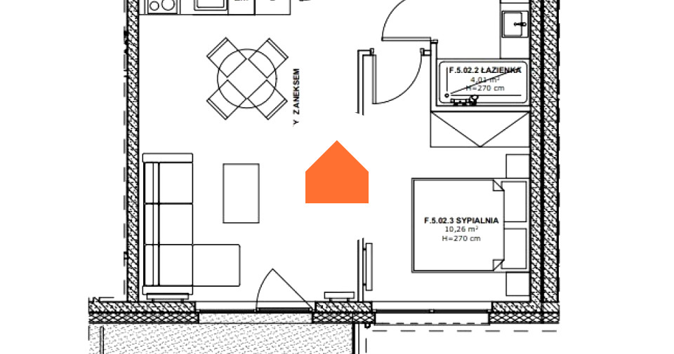 Apartament, ul. Celna