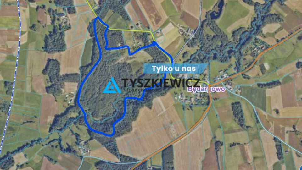 Działka inwestycyjna Będargowo