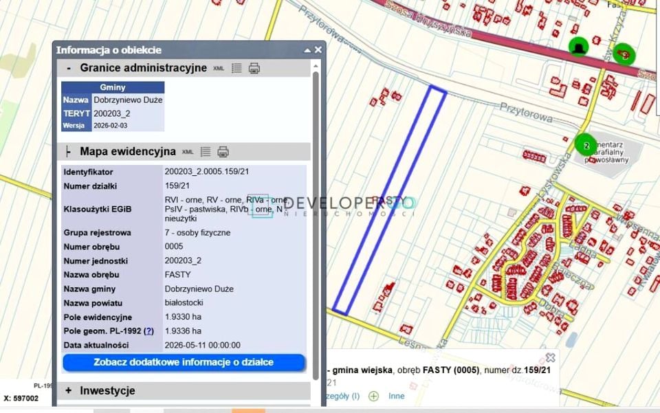 Działka Białystok