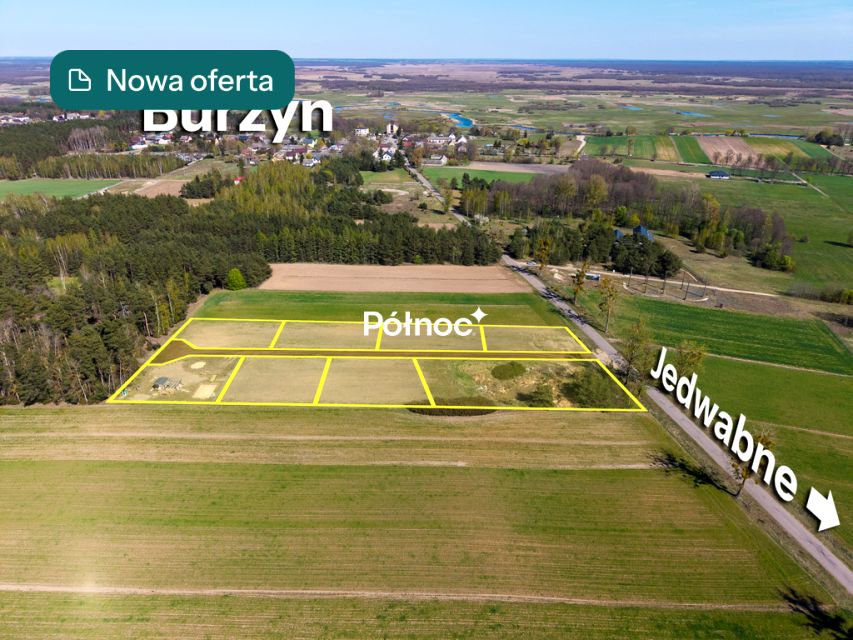 Działka budowlana Burzyn