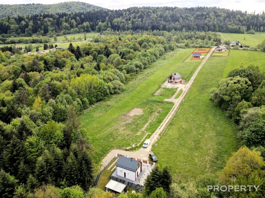 Działka inwestycyjna Klimkówka
