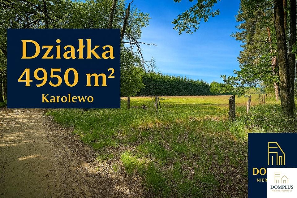 Działka rolna Karolewo