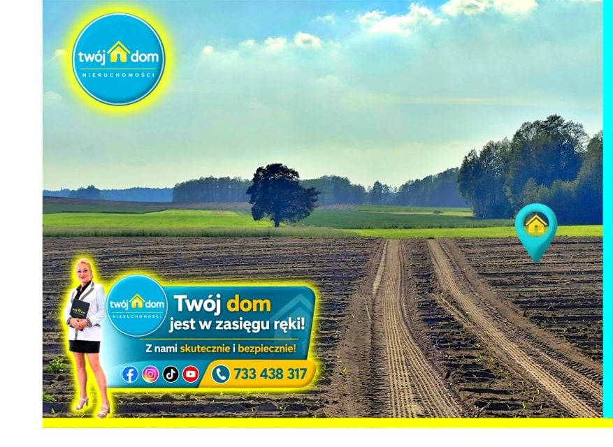 Pusta działka Hermanówka