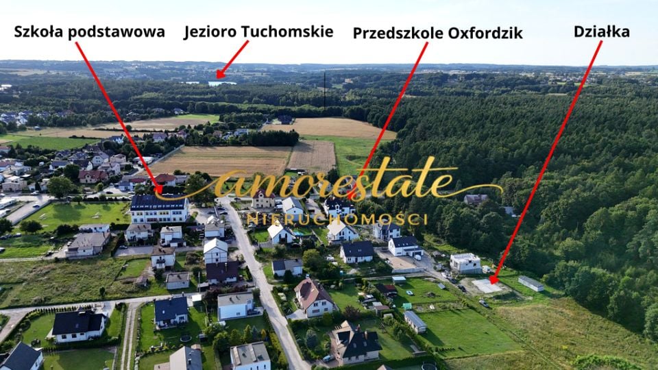 Działka budowlana Tuchom