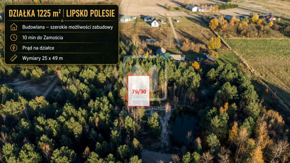 Działka budowlana Lipsko-Polesie