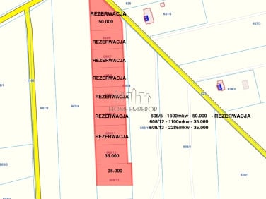 Działka budowlana Kozice