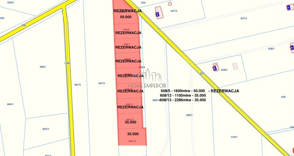 Działka budowlana Kozice