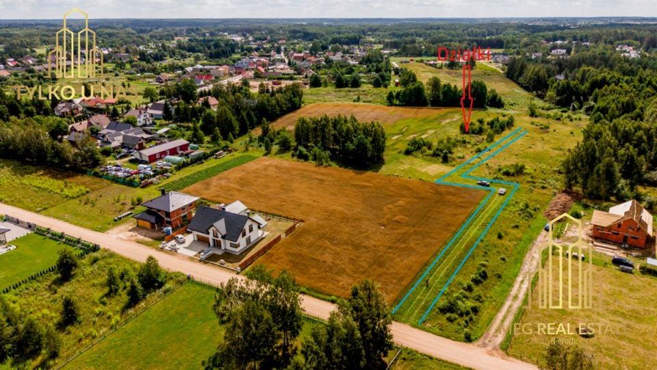 Działka budowlana Brończany