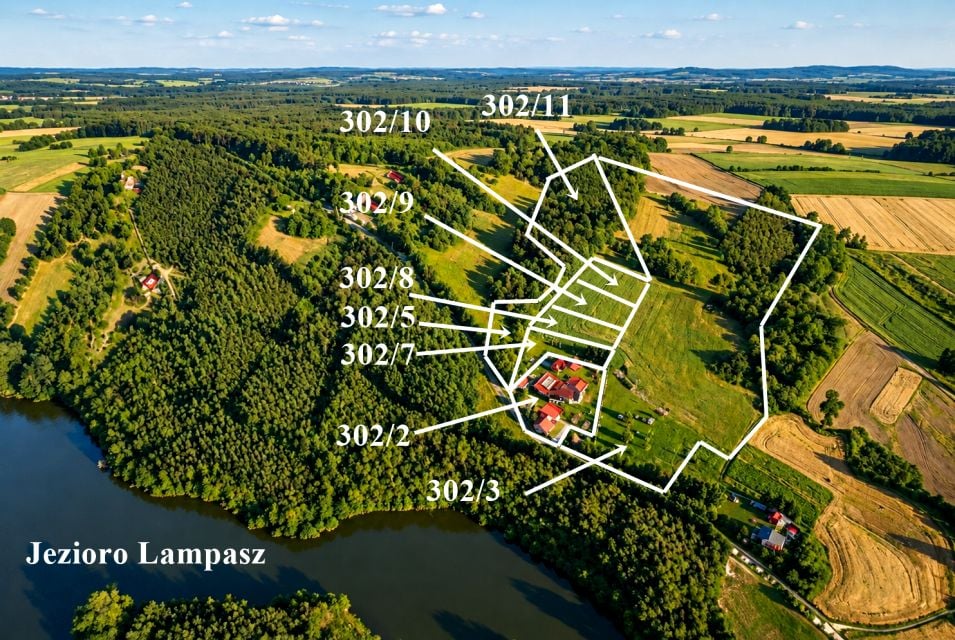 Działka siedliskowa Jędrychowo