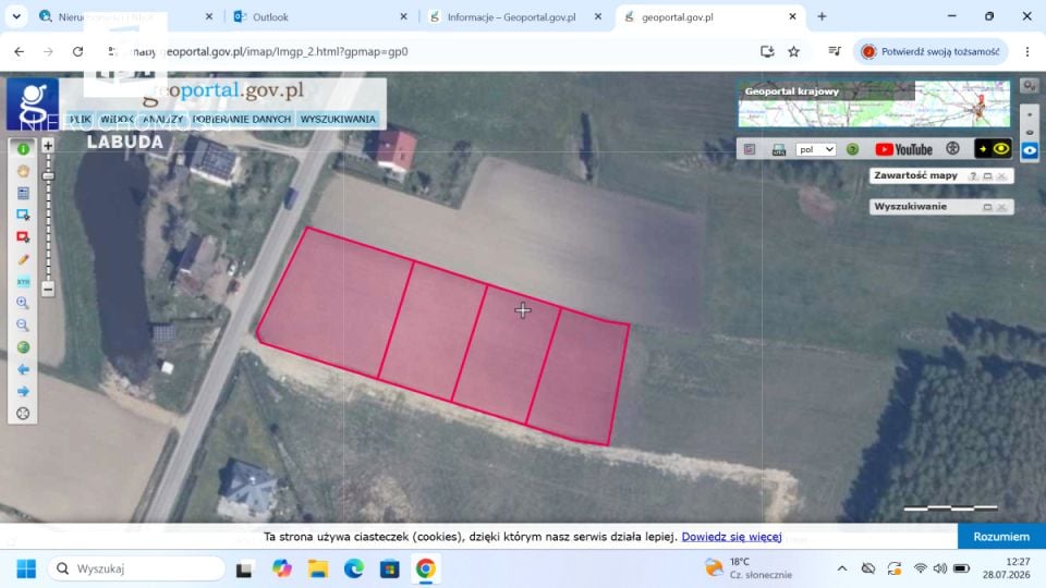Działka inna Przyjaźń sprzedam