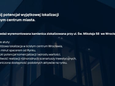 Budynek użytkowy Wrocław sprzedaż