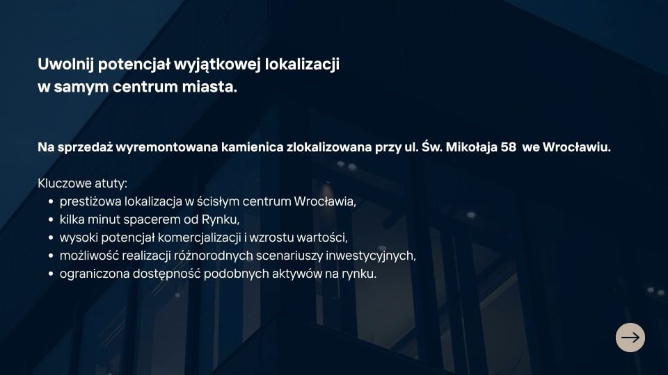 Budynek użytkowy Wrocław sprzedaż