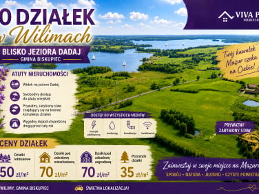 Działka budowlana Wilimy