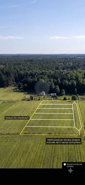 Działka budowlana Łążek