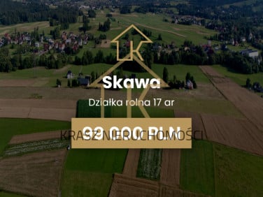 Działka rolna Skawa
