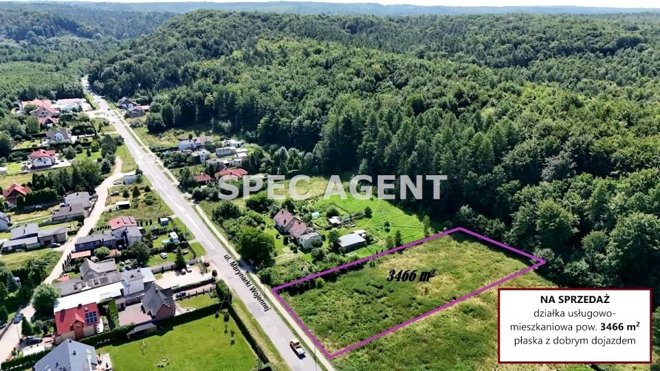 Działka inwestycyjna Wejherowo