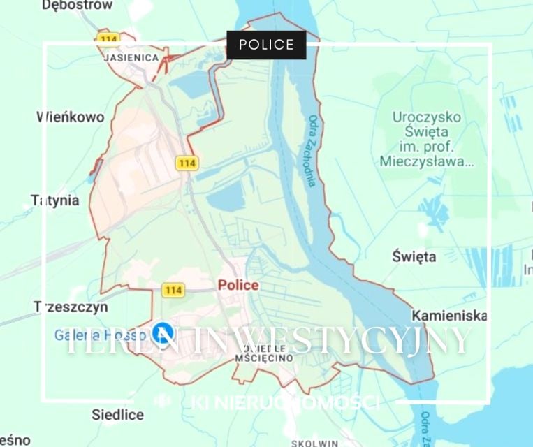 Działka inwestycyjna Police