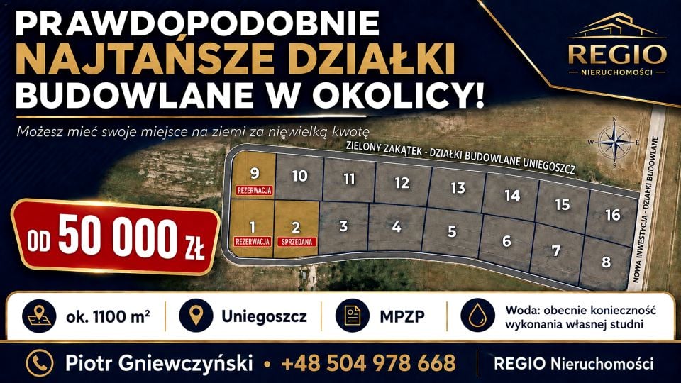 Działka Uniegoszcz