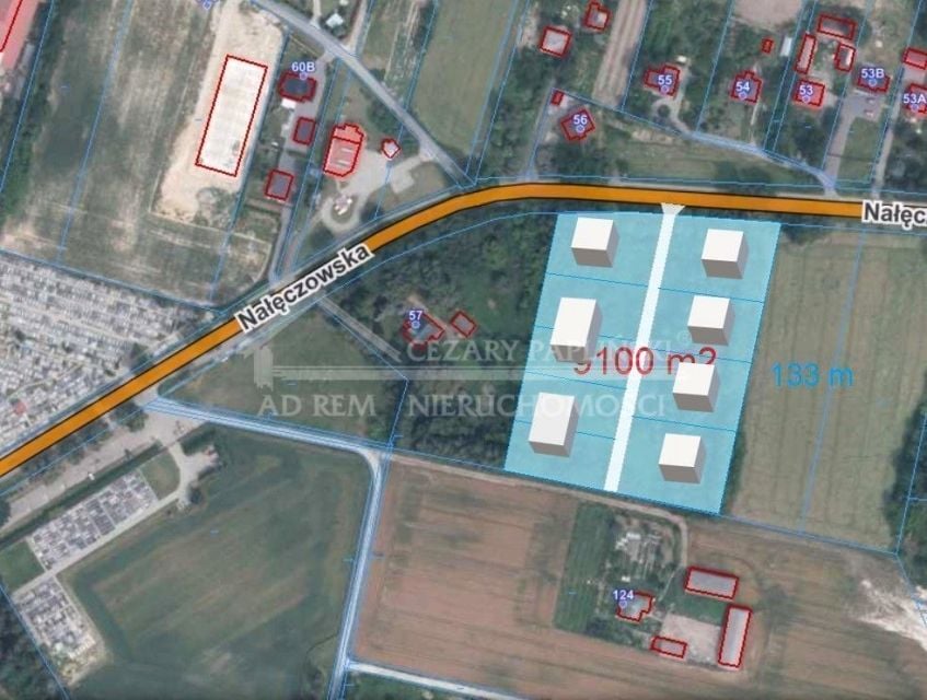 Działka budowlana Tomaszowice-Kolonia