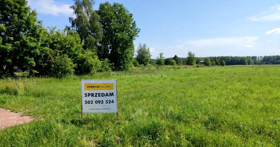 Działka inwestycyjna Stefanów