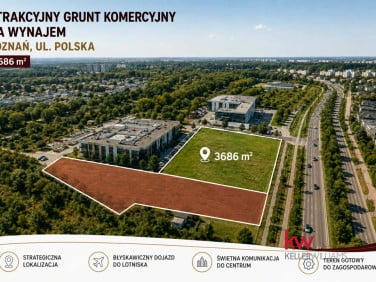 Działka usługowa Poznań