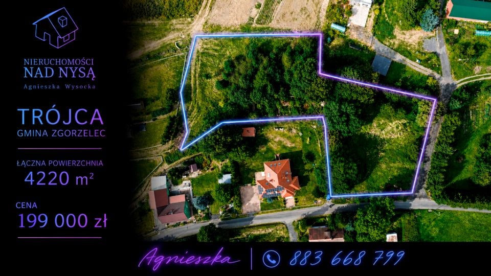 Działka budowlana Trójca