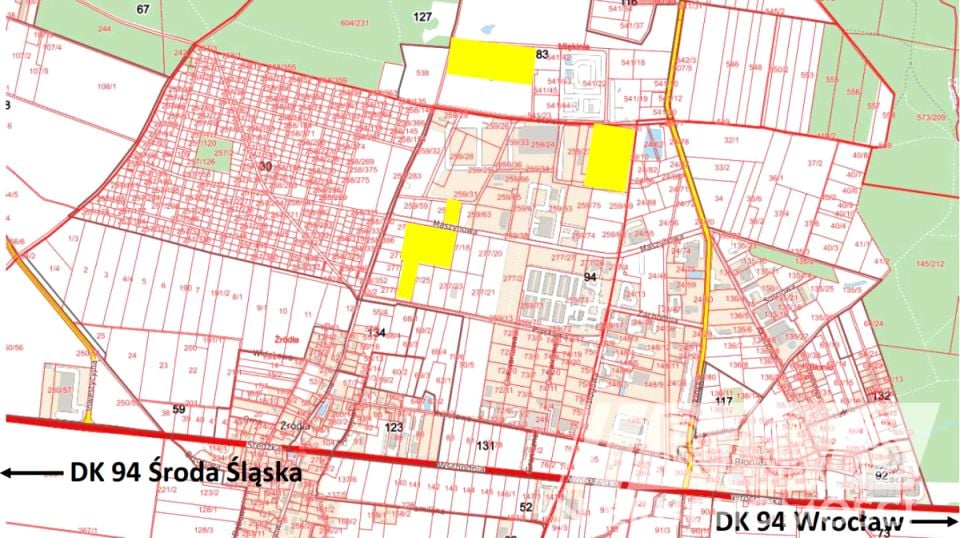 Działka przemysłowa Źródła