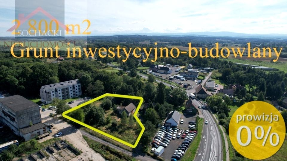 Działka inwestycyjna Lubań