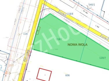 Działka rekreacyjna Nowa Wola