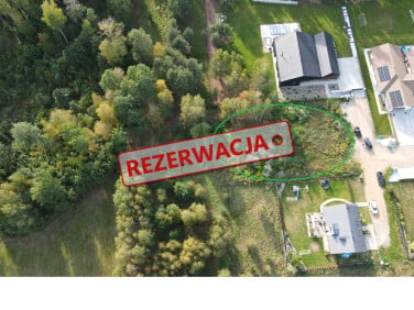 Zalesiona działka Skrybicze