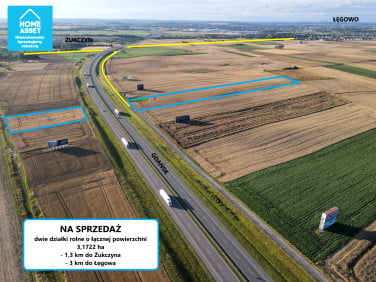 Działka rolna Żukczyn