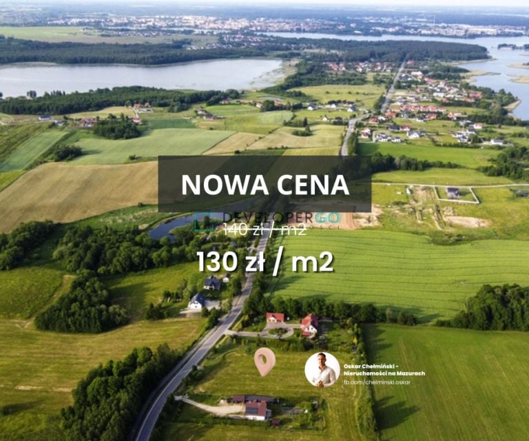 Działka budowlana Szarejki
