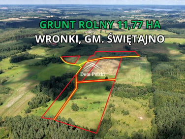 Działka rolna Wronki