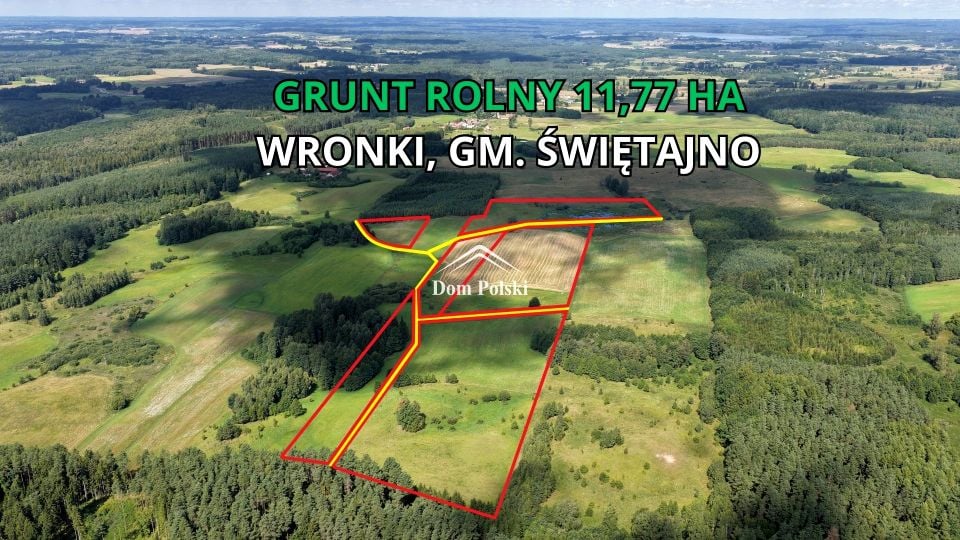 Działka rolna Wronki