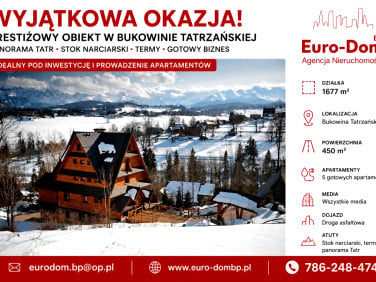 Dom Bukowina Tatrzańska
