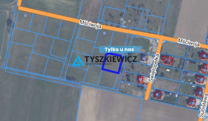 Działka budowlana, ul. Mściwoja