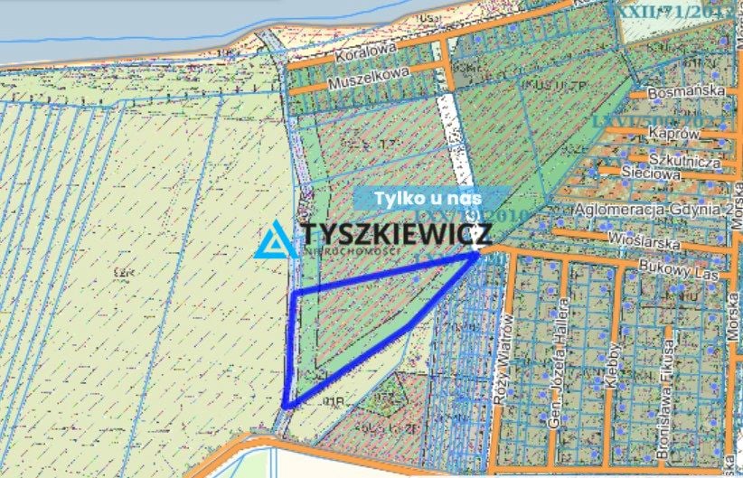 Działka inwestycyjna, ul. Bukowy Las