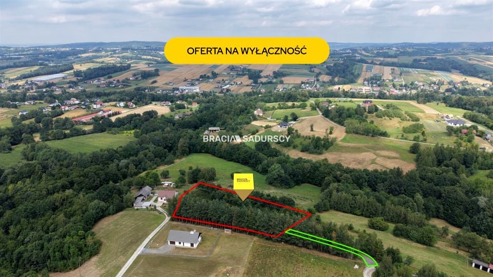 Działka budowlana Łąkta Górna