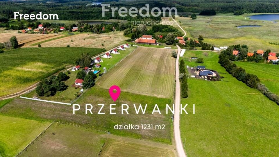 Działka budowlana Przerwanki