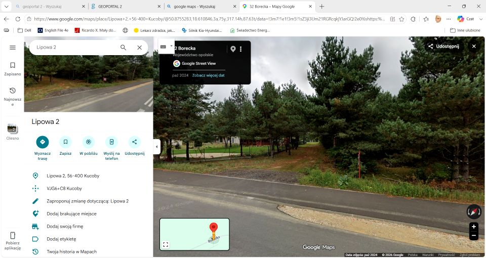 Działka budowlana Kucoby