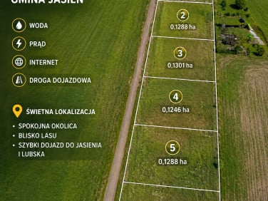 Działka budowlana Budziechów